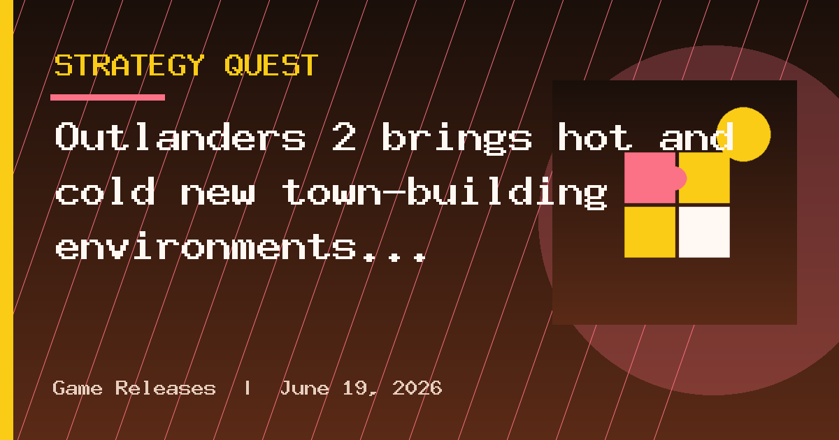 Outlanders 2 brings hot and cold new town-building environments to Apple Arcade