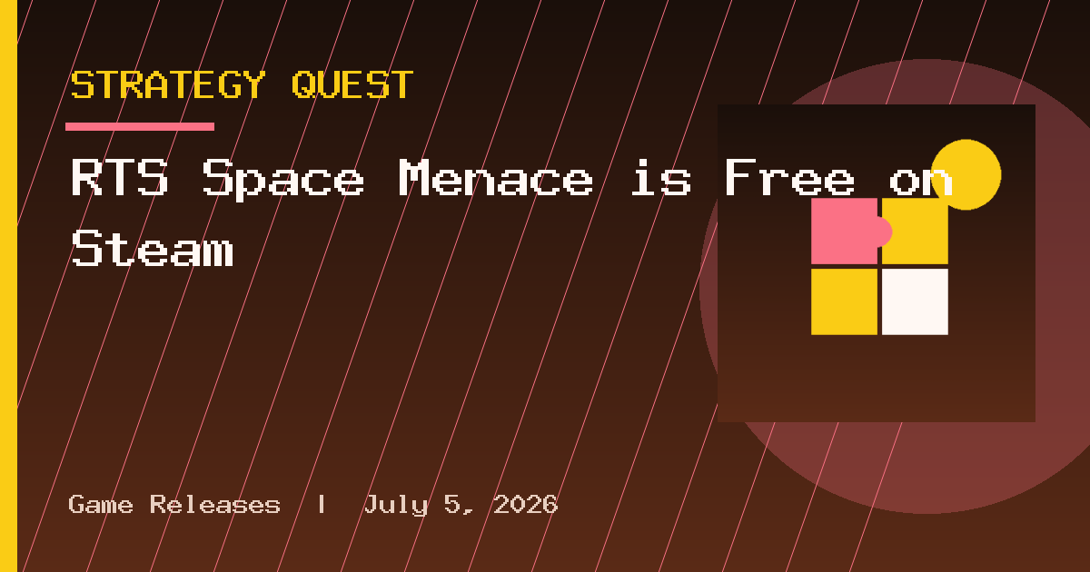 RTS Space Menace is Free on Steam